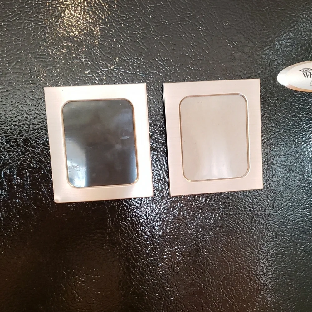 Silver Metal Magnetic Photo Frames (2)